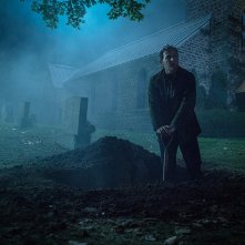 Pet Sematary: Jason Clarke in una sequenza del film