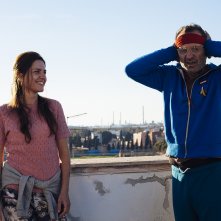 Il Grande Spirito: Ivana Lotito e Rocco Papaleo in una scena del film