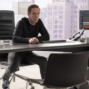 Billions: Damian Lewis durante una scena della quarta stagione