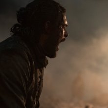 Il trono di spade 8x03: Kit Harington in una scena