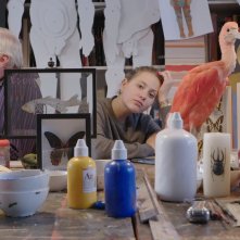 L'alfabeto di Peter Greenaway: Peter Greenaway e sua figlia Pip in una scena