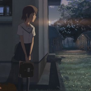 5 cm al secondo: una scena del film animato