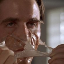 Christian Bale è Patrick Bateman in American Psycho