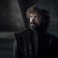 Il trono di spade: Peter Dinklage in una scena del penultimo episodio della serie
