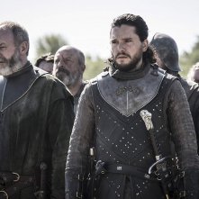 Il trono di spade: Liam Cunningham, Kit Harington nel penultimo episodio della serie