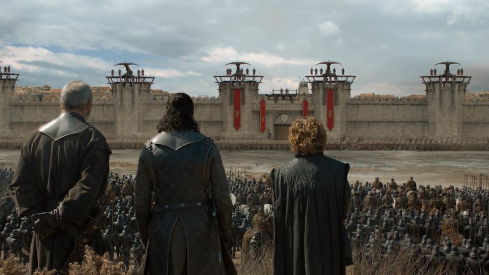 Kings Landing Jon Snow Davos Tyrion