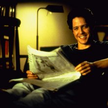 Notting Hill: Hugh Grant durante una scena del film