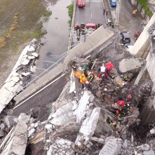 Il ponte di Genova: Cronologia di un disastro, una sequenza del documentario