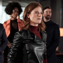 The Good Fight:Rose Leslie durante  una scena della terza stagione