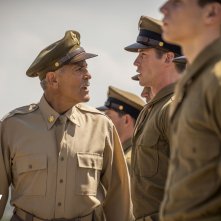Catch-22: George Clooney durante una sequenza
