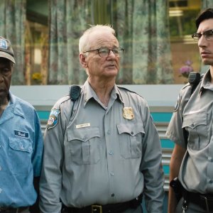 I morti non muoiono: Bill Murray, Danny Glover, Adam Driver in una scena