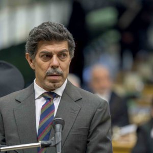 Il Traditore: Pierfrancesco Favino in un momento del film