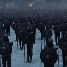 Il trono di spade: una scena del finale di serie