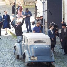 A Hidden Life: un momento sul set del film