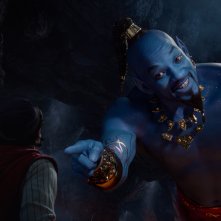 Aladdin:  Will Smith in un momento del film