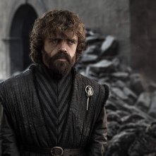 Il trono di spade: Peter Dinklage  in un'immagine del finale di serie