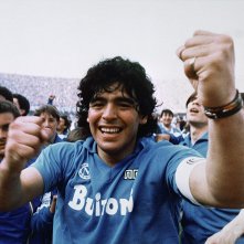 Diego Maradona: un primo piano di Diego Maradona nel documentario