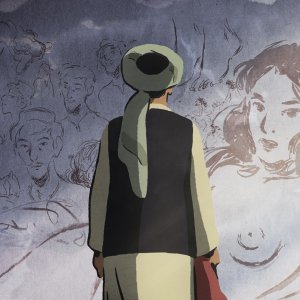 The Swallows of Kabul: una sequenza del film