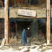 The Swallows of Kabul: una scena del film