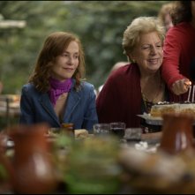 Frankie: Isabelle Huppert durante una scena del film