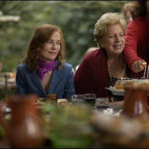 Frankie: Isabelle Huppert durante una scena del film