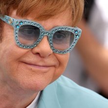 Rocketman, un primo piano di Elton John al photocall di Cannes 2019