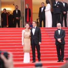 Cannes 2019: uno scatto dei protagonisti sul red carpet di A Hidden Life