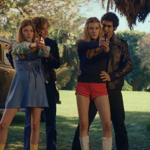 L'Angelo del crimine: Lorenzo Ferro, Sofia Ines Torner,  Malena Villa in  una scena del film