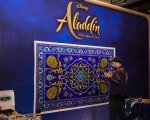 Aladdin: a Milano arriva il tappeto magico in street art!