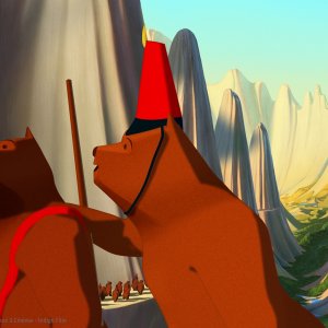 La famosa invasione degli orsi in Sicilia: una sequenza del film