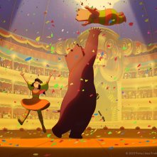 La famosa invasione degli orsi in Sicilia: una scena del film d'animazione