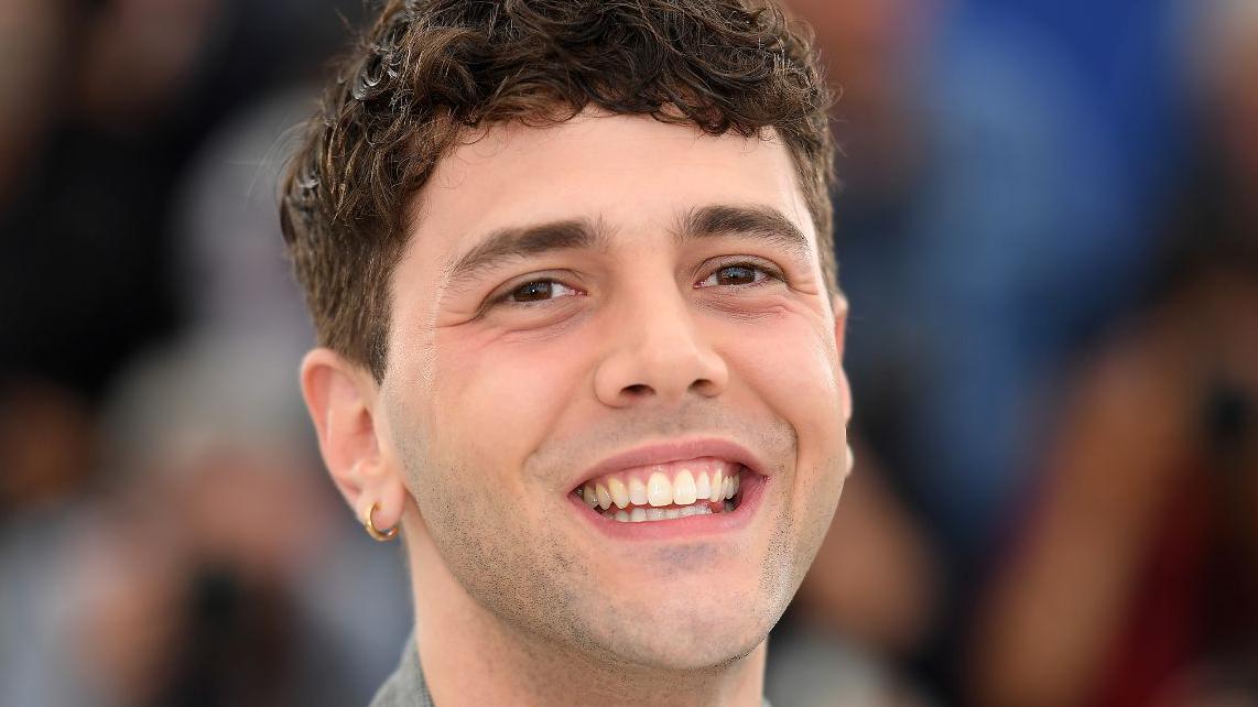 Un primo piano di Xavier Dolan