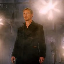 X-Men: Dark Phoenix, Michael Fassbender in una scena d'azione