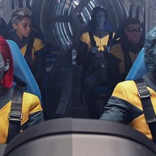 X-Men: Dark Phoenix, Jennifer Lawrence e Nicholas Hoult in  una scena del film