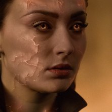 X-Men: Dark Phoenix, un primo piano di Sophie Turner