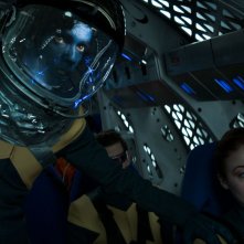 X-Men: Dark Phoenix, Kodi Smit-McPhee  e Sophie Turner in una scena del film
