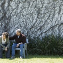 Beautiful Boy: Timothée Chalamet e Steve Carell in un'immagine tratta dal film