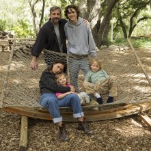 Beautiful Boy: Steve Carell, Maura Tierney, Timothée Chalamet in una scena del film