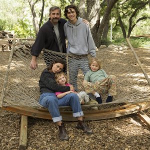 Beautiful Boy: Steve Carell, Maura Tierney, Timothée Chalamet in una scena del film