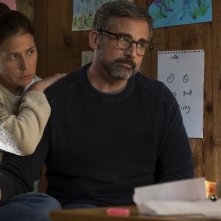 Beautiful Boy: Maura Tierney e Steve Carell in una scena del film