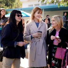 Big Little Lies - Piccole grandi bugie: Nicole Kidman, Reese Whiterspoon e Shailene Woodley in  una scena della seconda stagione