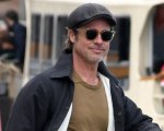 Brad Pitt a Venezia con l'amico che l'ha aiutato a superare la crisi con Angelina Jolie