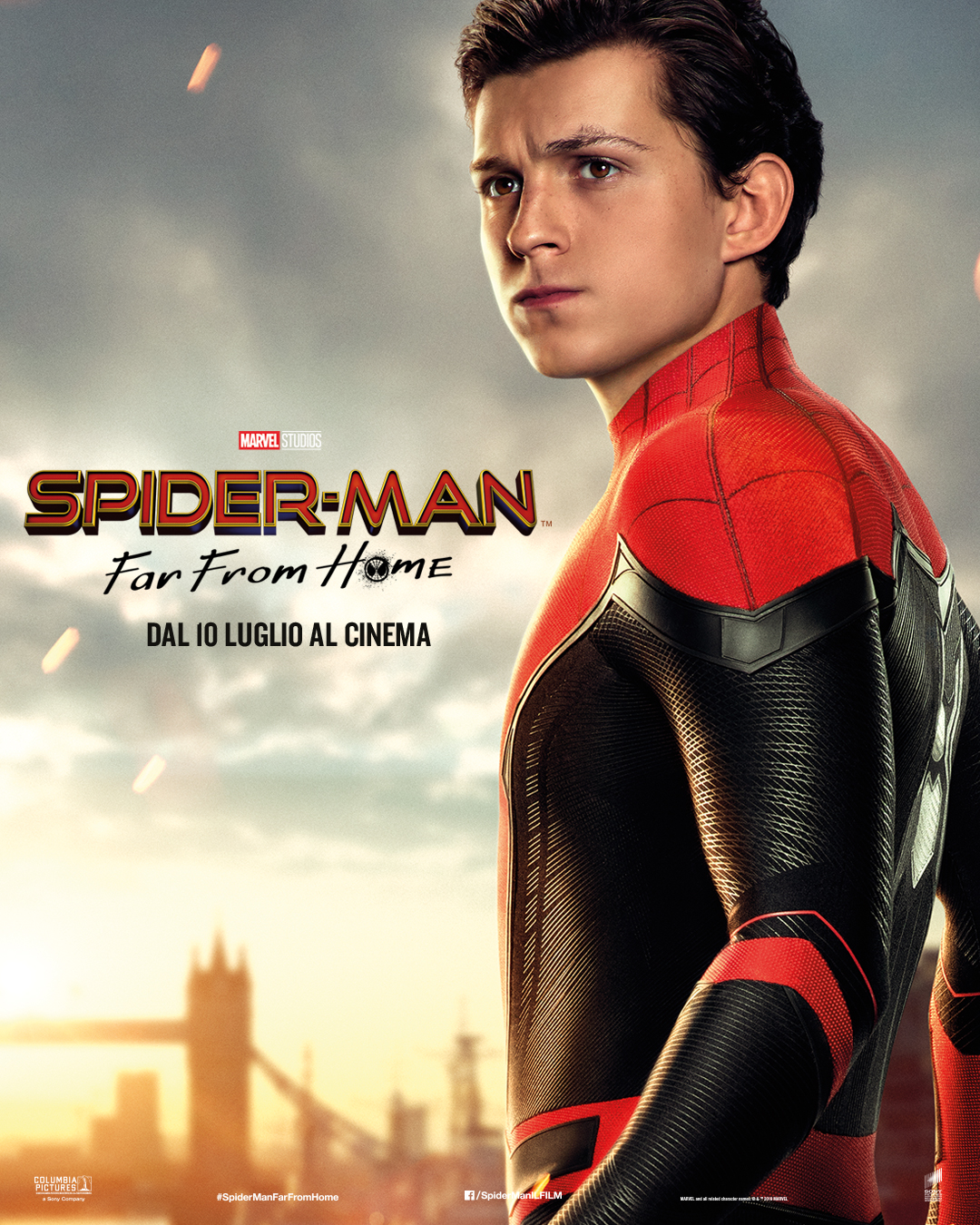 Spider Man Far From Home Character Poster Tom Holland 4