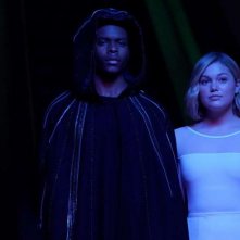 Clak & Dagger: Olivia Holt, Aubrey Joseph in una scena del finale della seconda stagione, Level Up