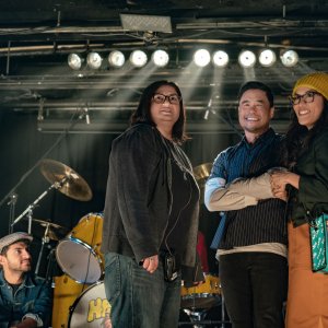 Finché forse non vi separi: Ali Wong sul set del film