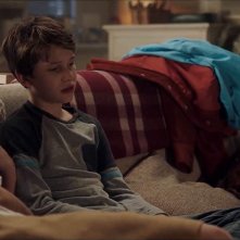 La Bambola Assassina: Gabriel Bateman e Aubrey Plaza in una scena del film