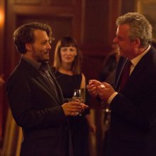 Addio Professore: Danny Huston e Johnny Depp in  una scena del film