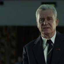 Chernobyl: Stellan Skarsgård durante una scena della serie