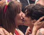 Asia Argento e Vladimir Luxuria: un bacio di fuoco al Pride di Roma!