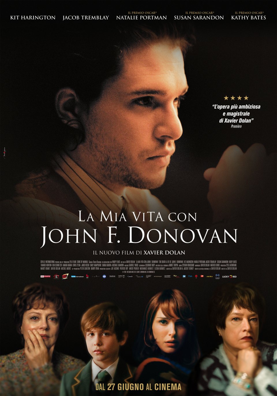 La Mia Vita Con J F Donovan Poster Ita